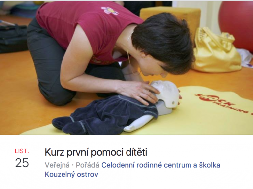 Kurz první pomoci dětem